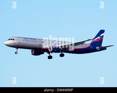 VP-BDC Aeroflot - Russische Fluglinien Airbus A321-211 Stockfoto