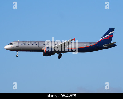 VP-BDC Aeroflot - Russische Fluglinien Airbus A321-211 Stockfoto