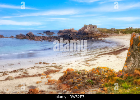 Fort Pembroke Guernsey Grossbritannien Stockfoto