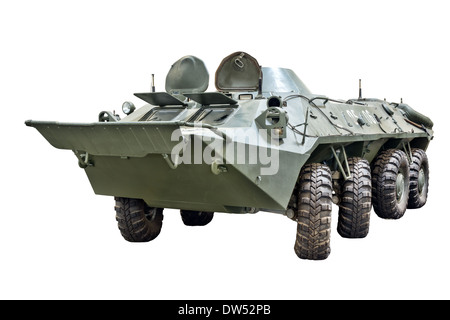 Ein Schnitt aus einem sowjetischen BTR-70 gepanzerte Mannschaftswagen von russischen Truppen & anderen Armeen des Warschauer Paktes eingesetzt Stockfoto