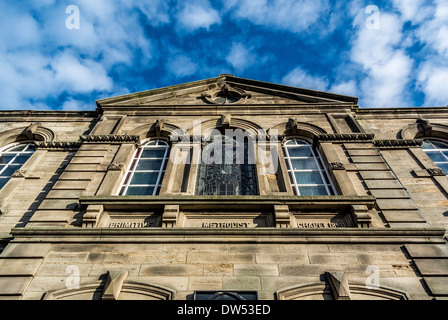 Captain Cook und Staithes Heritage Centre in alten Primitiven Methodist Kapelle, Staithes, UK. Stockfoto