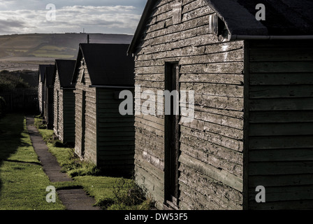 Kaserne der Armee des Ersten Weltkriegs. Staithes, North Yorkshire. VEREINIGTES KÖNIGREICH Stockfoto