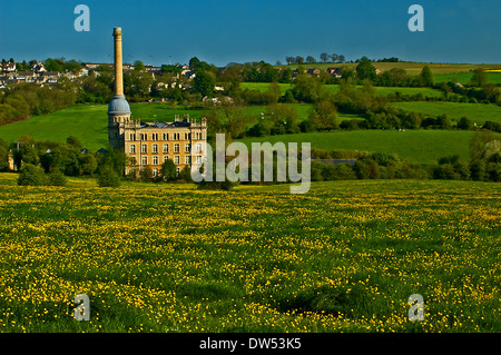 Bliss-Mühle im Grünen am Rande von Oxfordshire Stadt von Chipping Norton Stockfoto