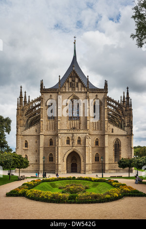 St. Barbara Kirche, Kutna Hora, Böhmen, Tschechische Republik Stockfoto