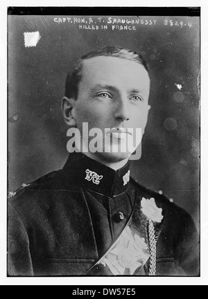 Capt Hon. A.T Shaughnessy tötete in Frankreich (LOC) Stockfoto