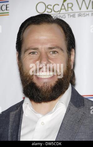 Santa Monica, CA, USA. 27. Februar 2014. ShayCarl bei der Ankunft für Oscar Wilde: ehrt irische Schrift In Film, Bad Robot Productions, Santa Monica, CA 27. Februar 2014. Bildnachweis: Michael Germana/Everett Collection/Alamy Live-Nachrichten Stockfoto