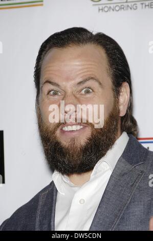 Santa Monica, CA, USA. 27. Februar 2014. ShayCarl bei der Ankunft für Oscar Wilde: ehrt irische Schrift In Film, Bad Robot Productions, Santa Monica, CA 27. Februar 2014. Bildnachweis: Michael Germana/Everett Collection/Alamy Live-Nachrichten Stockfoto