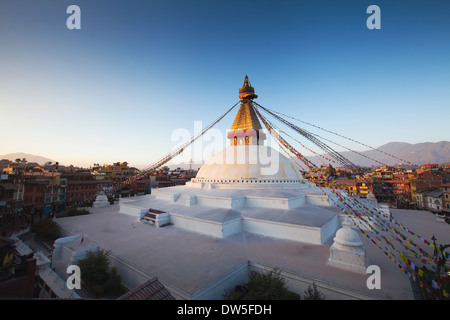 Boudhanath Stupa in Kathmandu, Nepal Stockfoto