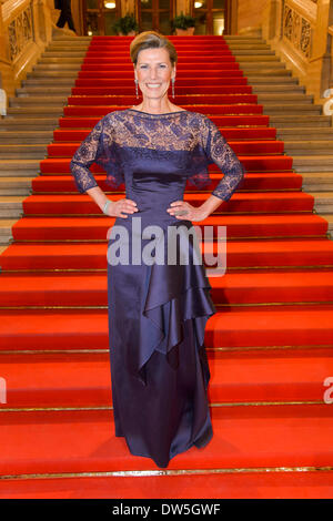 Wien, Österreich. 28. Februar 2014. Desiree TREICHL-STÜRGKH? der Wiener Opernball 2014 der gesellschaftliche Höhepunkt der Ballsaison in Wien in der Wiener Staatsoper auf Donnerstag, 27. Februar 2014 in Wien - Österreich-Credit: Dpa picture-Alliance/Alamy Live News Stockfoto