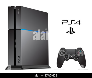 Sony PS 4 Stockfoto