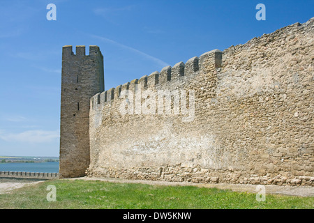 Mittelalterliche Akkerman Festung in der Nähe von Odessa in der Ukraine Stockfoto