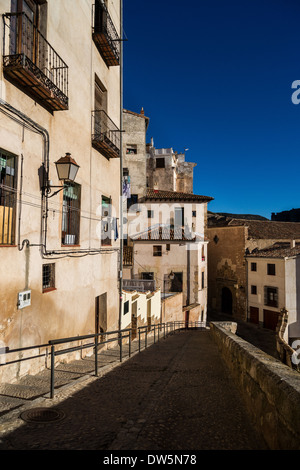 Kleine Stadt Cuenca in Castilla-La Mancha, Spanien Stockfoto