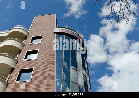 Fragment des neuen modernen Gebäude in der Stadt Sofia, Bulgarien Stockfoto