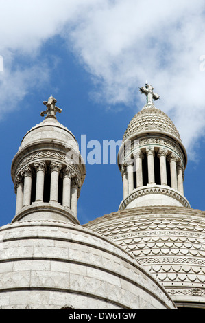 Details der Sacre Coeur in Paris Stockfoto