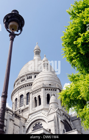 Details der Sacre Coeur in Paris Stockfoto