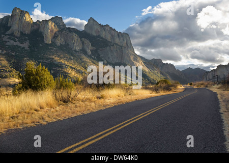 Weg zum Portal, Arizona Stockfoto