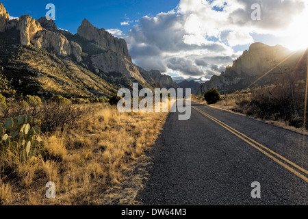 Malerische Arizona Nebenstraßen Stockfoto