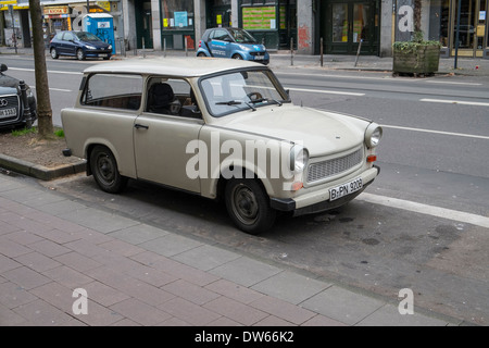 alte Vintage Trabant Trabi Kombi wagen Stockfoto