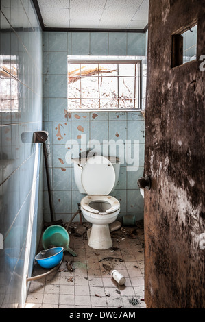 Gonjiam psychiatrisches Krankenhaus in Südkorea. Das Krankenhaus wurde vor fast zwanzig Jahren aufgegeben. Stockfoto