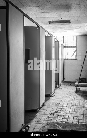 Gonjiam psychiatrisches Krankenhaus in Südkorea. Das Krankenhaus wurde vor fast zwanzig Jahren aufgegeben. Stockfoto