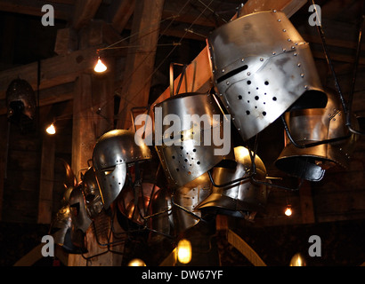 Detail der Ritter Rüstung Stockfoto