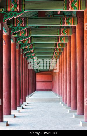 Changdeokgung Palast in Seoul, Südkorea. Stockfoto