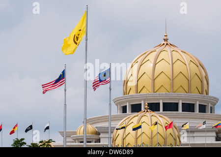 Der neue Königspalast in Kuala Lumpur, Malaysia. Stockfoto