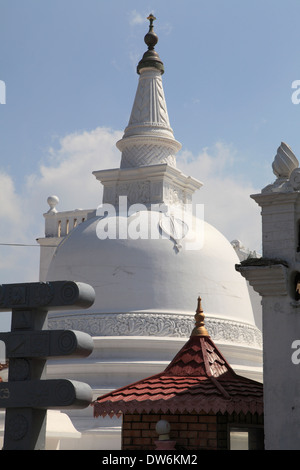 Sri Lanka, Galle, Sudharmalaya buddhistische Tempel, Stockfoto