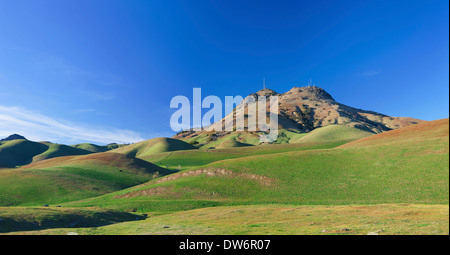 Die Sutter Buttes Nordkaliforniens im Frühjahr. Stockfoto