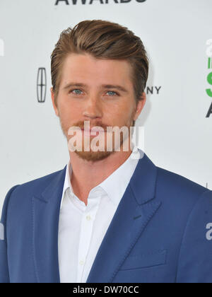 Los Angeles, Kalifornien, USA. 1. März 2014.  Garrett Hedlund Teilnahme an 2014 Film Independent Spirit Awards statt an den Strand von Santa Monica in Santa Monica, Kalifornien am 1. März 2014. 2014 (Kredit-Bild: © D. Long/Globe Photos/ZUMAPRESS.com) Credit: ZUMA Press, Inc./Alamy Live News Stockfoto