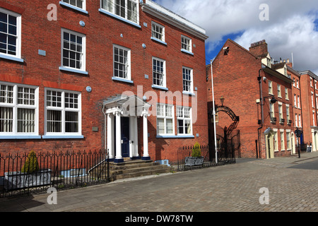 Außenseite des College in Ludlow Ludlow Stadt, Grafschaft Shropshire, England, UK Stockfoto