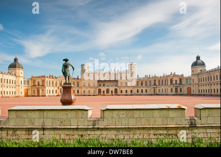 Berühmten Palast in einem Vorort von St. Petersburg Stockfoto