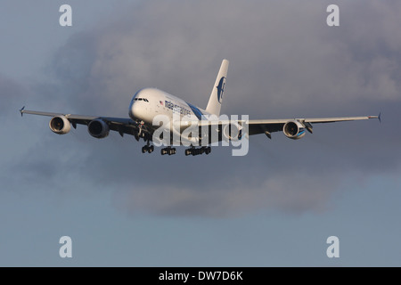 MALAYSIAN AIRLINES AIRBUS A380 Stockfoto