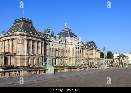 Der königliche Palast in Brüssel, Belgien Stockfoto