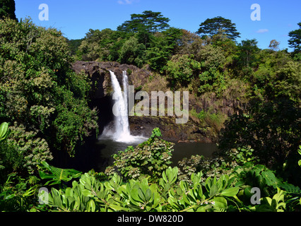 Rainbow Falls, Hilo, Big Island, Hawaii, USA Stockfoto
