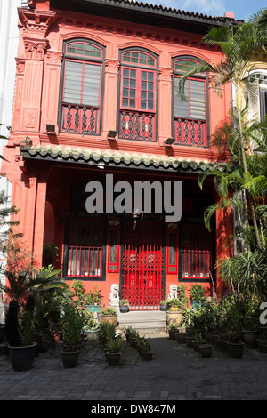 Haus am Emerald Hill Road, Singapur. Stockfoto