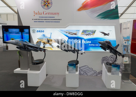 ILA Berlin Airshow 2012. Indische Modell multirole Kämpfer HAL Tejas Stockfoto