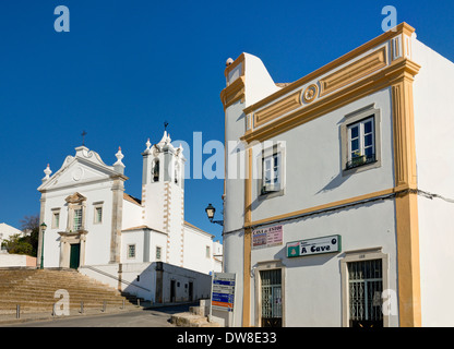 Portugal, Algarve, Estoi Dorfkirche Stockfoto