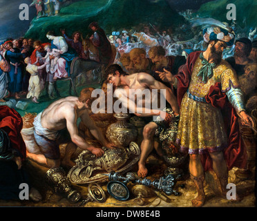 Die Israeliten nach der Durchquerung des Roten Meeres in 1620 Pieter van Mol 1599-1650 flämischen Belgien Belgien Stockfoto