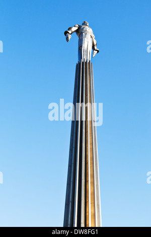 Yuri Gagarin-Denkmal auf Gagarin-Platz in Moskau Stockfoto