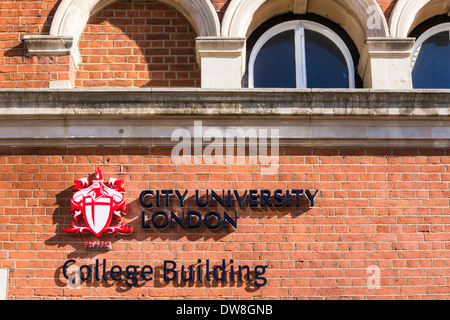 City University London - Stadtteil Islington Stockfoto