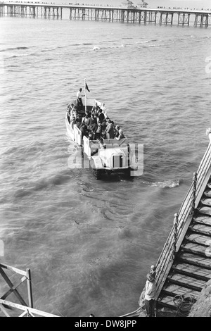Meer-Fahrt mit Blackpool, Lancashire, England Stockfoto
