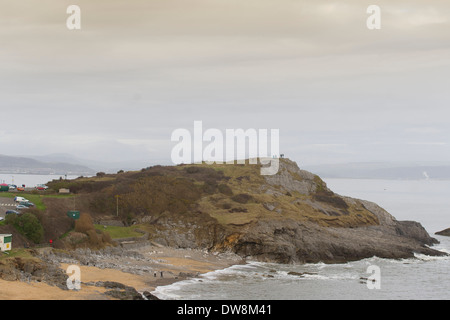 Mumbles Bucht in Swansea, Wales. Stockfoto