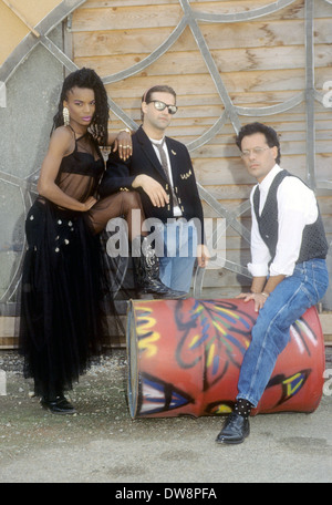BLACK BOX Italalian Haus Musikgruppe über 1990 mit Katrin Quinol über 1990. Foto J.V.Czarnowski