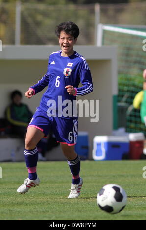 La Manga, Spanien. 3. März 2014.  Japan V Norwegen, Womens unter 23 Turnier, La Manga, Spanien Foto von Tony Henshaw/Alamy Live News Stockfoto