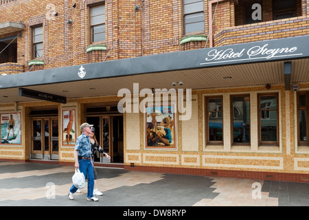 Steyne Hotel, historische Gebäude, The Corso, Manly, Australien Stockfoto