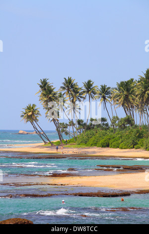 Galle, Sri Lanka Strand von Lighthouse Hotel Stockfoto