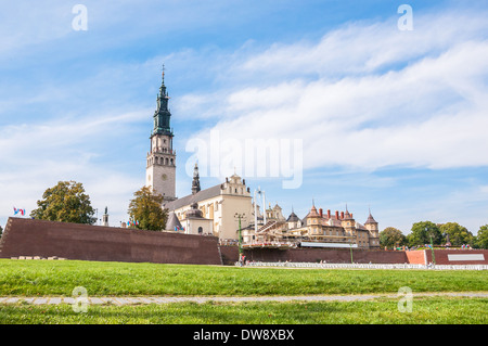 Das Heiligtum von Jasna Gora in Tschenstochau, eines der beliebtesten religiösen Orte in Polen Stockfoto