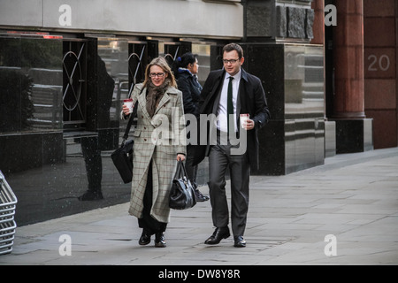 Andy Coulson kommt im Old Bailey Court in London Stockfoto