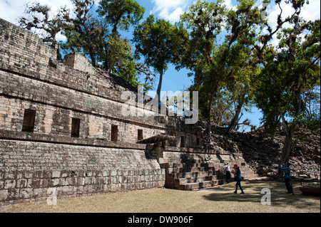 Archäologischer Park Ruinas de Copán in Honduras Stockfoto